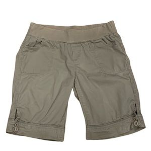 Announcements Maternity Underbelly Khaki Shorts